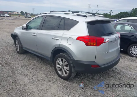 2014 Toyota Rav4 Limited z USA, uszkodzony, nr VIN 2T3YFREV7EW106846